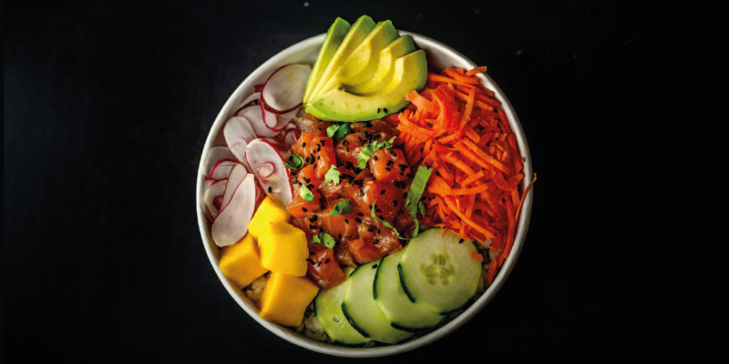 poke saumon Poke saumon miss fish